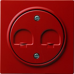 066243 Накладка телефонной розетки Красный Gira S-color