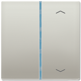 ES2401TSAP Набор накладок, 1 группа, символ "стрелка", метал. ES Jung LS серия