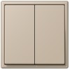 LC99532142 Les Couleurs® Le Corbusier Клавиша для двухклавишного выключателя ombre naturelle claire Jung