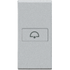 NT4916D LivingLight Клавиша Axial Символ "Звонок", размер 1 модуль Bticino