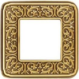 FD01371PB Рамка Emporio Патина 1-постовая Fede