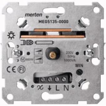 MTN5135-0000 Механизм пов. светорег. инд. нагр. 1000ва Merten