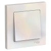 ATN000412 Atlasdesign 1-клавишный Выключатель, сх.1, 10АХ, в сборе, Жемчуг Schneider Electric