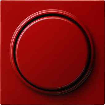 065043 Накладка светорегулятора Красный Gira S-color