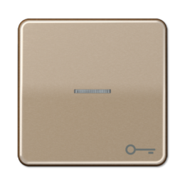 CD590KO5TGB CD 500/CD plus Бронза Клавиша 1-я с/п с символом "КЛЮЧ" Jung