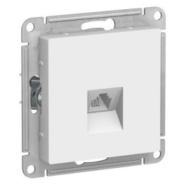 ATN000181 Atlasdesign Розетка телефонная RJ11, механизм, Белый Schneider Electric