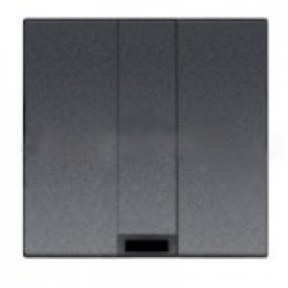 N2207 AN Вывод кабельный, 2-модульный, серия Zenit, цвет антрацит, ABB