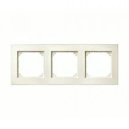 MTN515344 Рамка M-Plan Бежевый 3-постовая Merten