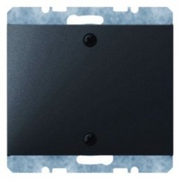 10457106 Заглушка с центральной панелью и винтовым креплением цвет: антрацит, матовый K.1 Berker