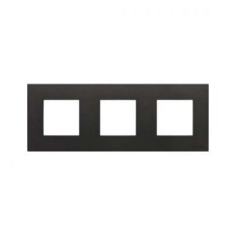 N2273 AN Рамка Zenit Антрацит 3-постовая ABB