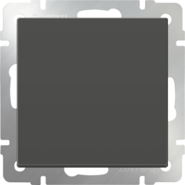 WL07-SW-1G-2W Выключатель одноклавишный проходной (серо-коричневый) Antik Werkel a029866