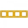 FD01374OB Рамка Emporio Bright Gold 4-постовая Fede