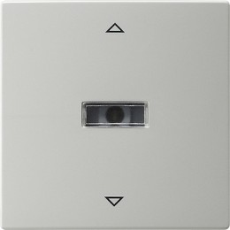 082042 Сенсорный выключатель управления жалюзи Серый Gira S-color