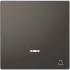 MTN3325-6034 D-life клавиша с линзой для led модуля, сим. звонок, антрацит Merten