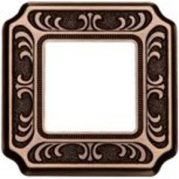 FD01351PB Рамка Siena Патина блестящая 1-постовая Fede