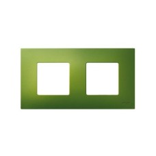2700627-084 Накладка декоративная на рамку базовую, 2 поста, Simon 27 Play, Arctic, зелёный 2700627-084 Накладка декоративная на рамку базовую, 2 поста, Simon 27 Play, Arctic, зелёный