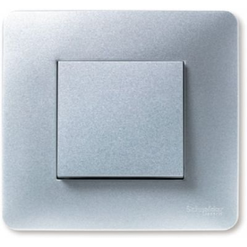 NU200230 Рамка Unica Studio Алюминий 1-постовая Schneider Electric