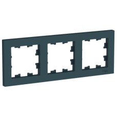 ATN000803 Рамка AtlasDesign Изумрудный 3-постовая Schneider Electric ATN000803 Рамка AtlasDesign Изумрудный 3-постовая Schneider Electric