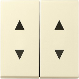 115001 Двойная клавиша для жалюзи со стрелками Кремовый Gira