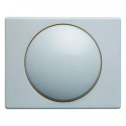 11350069 Центральная панель с регулирующей кнопкой для поворотного диммера цвет: полярная белизна, с блеском Arsys Berker