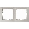 10229919 Рамка с полем для надписей S.1 Полярная белизна матовый 2-постовая Berker