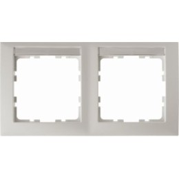 10229919 Рамка с полем для надписей S.1 Полярная белизна матовый 2-постовая Berker