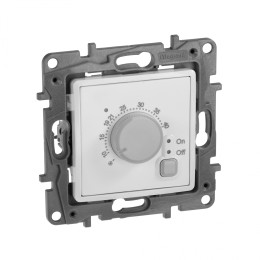 672230 Термостат с внешним датчиком для тёплых полов - Etika - белый Legrand