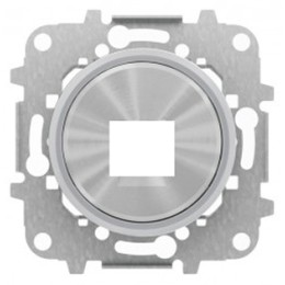 8685 CR Накладка для зарядного устройства USB механизмов 8185 кольцо Хром , ABB