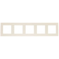 2400650-031 Рамка на 5 постов, сл.кость Simon 24 2400650-031 Рамка на 5 постов, сл.кость Simon 24
