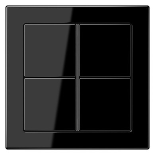 FD981SW Рамка FD Design Черный 1-постовая Jung