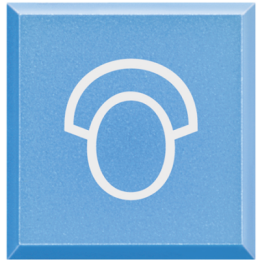 H4920LQ Axolute Сменные клавиши с символами для кнопок с подсветкой HC-HS-4038LA/Медсестра Bticino