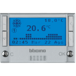 HC4451 Axolute Электронный программируемый термостат Bticino