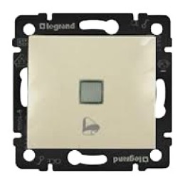 774315 Valena Выключатель кнопочный с подсветкой "Звонок" Legrand