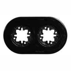 33802272 Рамка DO Black porcelaine 2-постовая Fontini 33802272 Рамка DO Black porcelaine 2-постовая Fontini