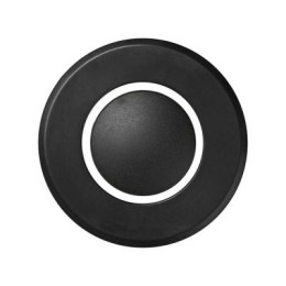 88034-38 Накладка на светорегулятор нажимной с голубой подсветкой, Simon 88, графит