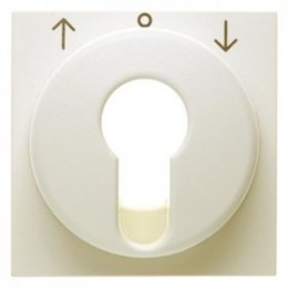 15068982 Центральная панель для жалюзийного замочного выключателя/кнопки цвет: белый, с блеском S.1 Berker