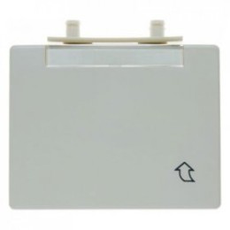 11400002 Откидная крышка с полем для надписи, плоская цвет: белый, с блеском Arsys Berker