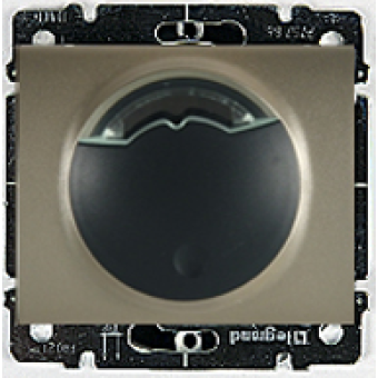 771253 Galea Life Лицевая панель для электронного термостата, темная бронза Legrand
