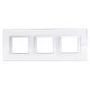 HA4802M3HVSW Рамка Axolute Квадрат Whice 2+2+2 модуля Bticino