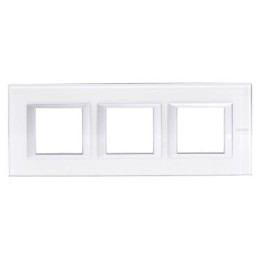 HA4802M3HVSW Рамка Axolute Квадрат Whice 2+2+2 модуля Bticino