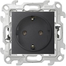 2420434-038 Розетка 2К+З без защ штор Push&Go, графит Simon 24 2420434-038 Розетка 2К+З без защ штор Push&Go, графит Simon 24