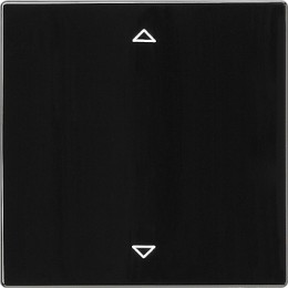 063447 Накладка системы управления жалюзи Standard Черный Gira S-color