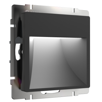 WL08-BL-01-LED Встраиваемая LED подсветка (черный) Antik Werkel a045382