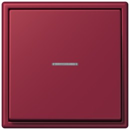 LC990KO54320M Les Couleurs® Le Corbusier Клавиша для выключателя/кнопки с окошком для подсветки le rubis Jung