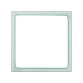 2700670-111 Вставка декоративная в рамку базовую с вырезом, Simon 27 Play, прозрачный зеленый