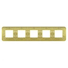 FD01362PB Рамка Firenze Bright Patina 2-постовая Fede