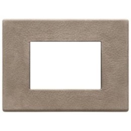 22653.22 Рамка Eikon EXE Коричневый 3-модульная Vimar