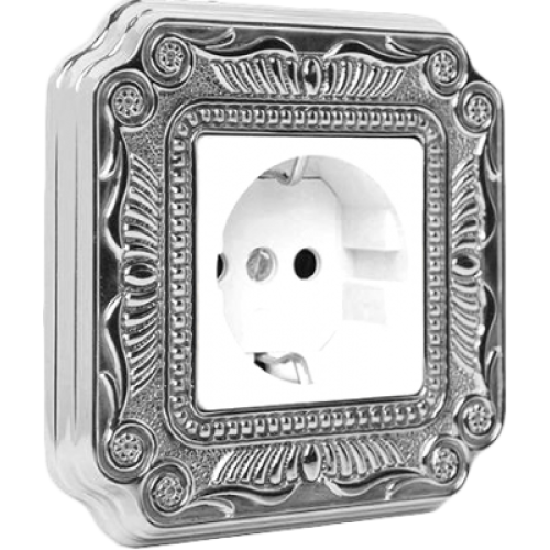 FD01361CB Рамка Firenze Хром 1-постовая Fede