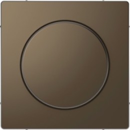 MTN5250-6052 D-life центральная накладка с поворотной рукояткой для диммера, моккоMerten