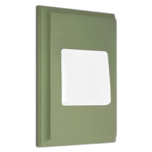 FD01611GO Рамка New Marco Зеленый 1-постовая Fede